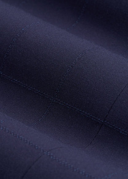 Suit Jacket for Tall Men in Blue Windowpane