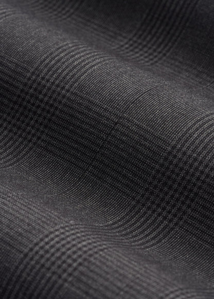 Suit Jacket for Tall Men in Charcoal Plaid