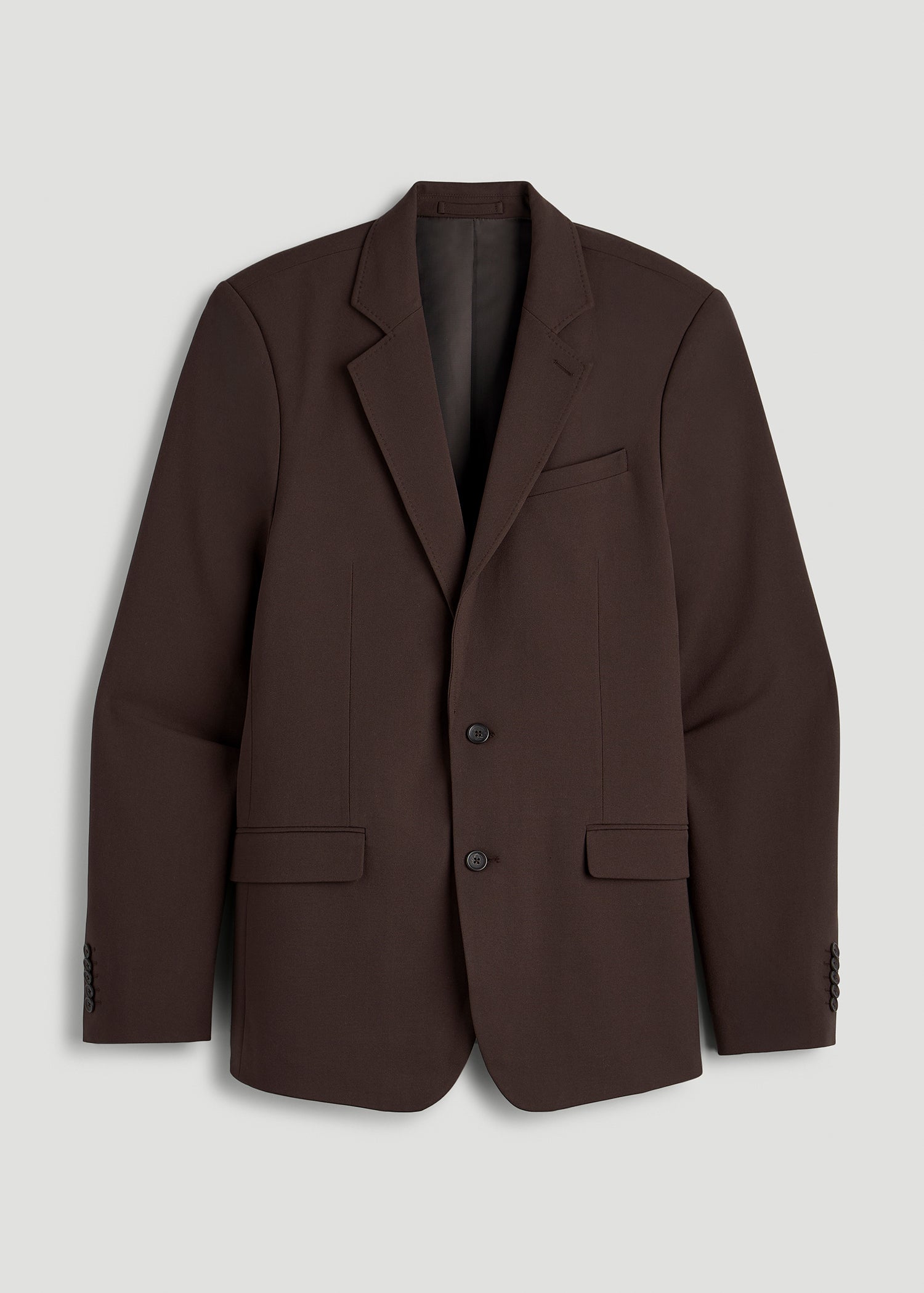 Suit Separates Jacket for Tall Men in Coffee Bean