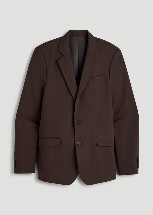 Suit Separates Jacket for Tall Men in Coffee Bean