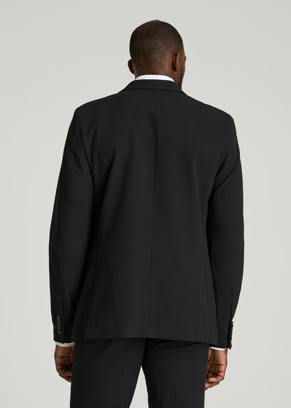 Suit Separates Jacket for Tall Men in Deep Black