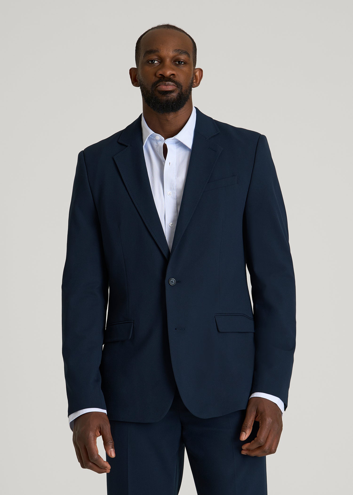 Suit Separates Jacket for Tall Men in Evening Blue