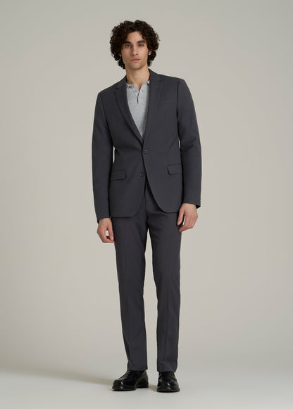 Suit Jacket for Tall Men in Mid Grey