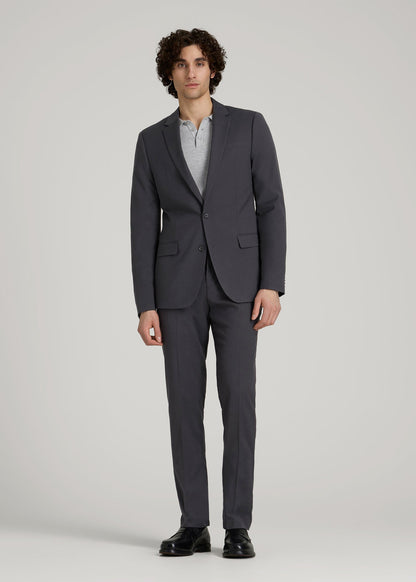 Suit Jacket for Tall Men in Mid Grey