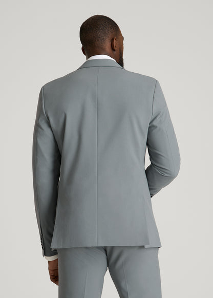 Suit Separates Jacket for Tall Men in Stark Grey