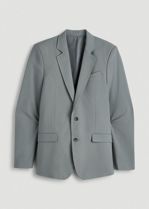 Suit Separates Jacket for Tall Men in Stark Grey