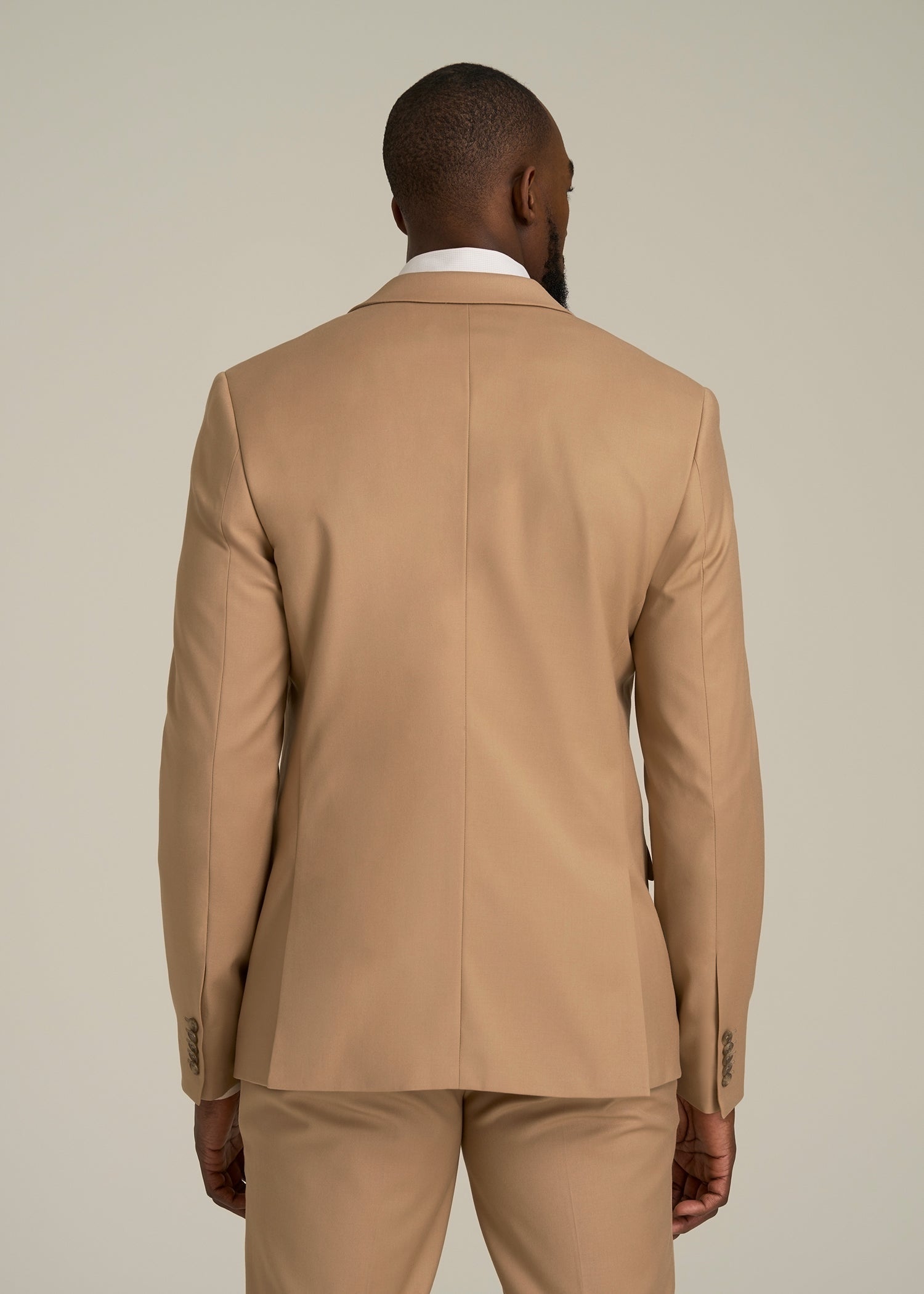 Suit Jacket for Tall Men in Tannin