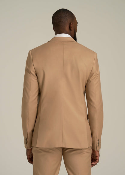 Suit Jacket for Tall Men in Tannin
