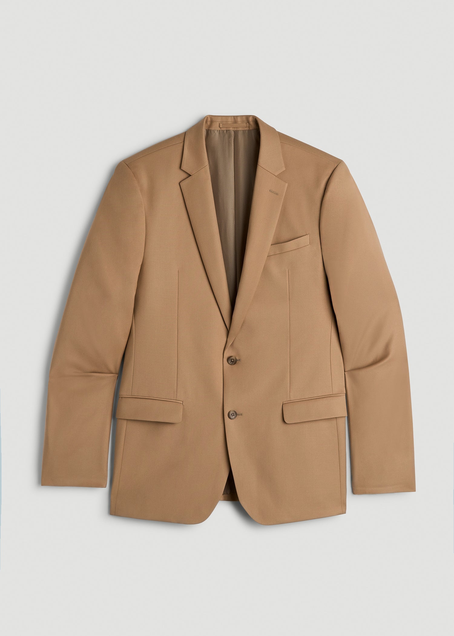 Suit Jacket for Tall Men in Tannin