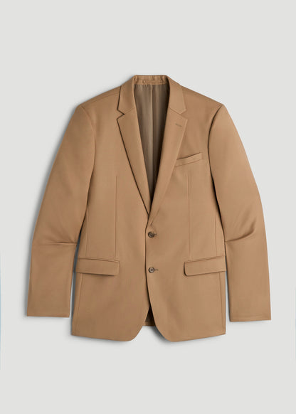 Suit Jacket for Tall Men in Tannin