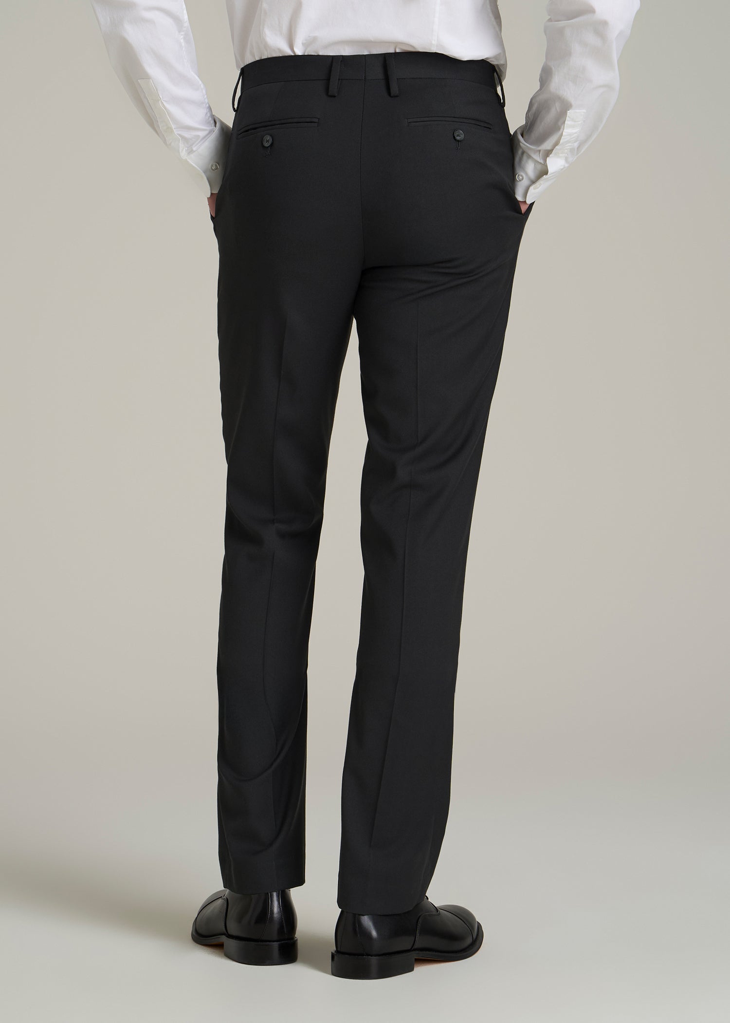 Suit Trousers for Tall Men in Black 32 / 40 / Black Suit Trousers for Tall Men in Black 32 / 40 / Black