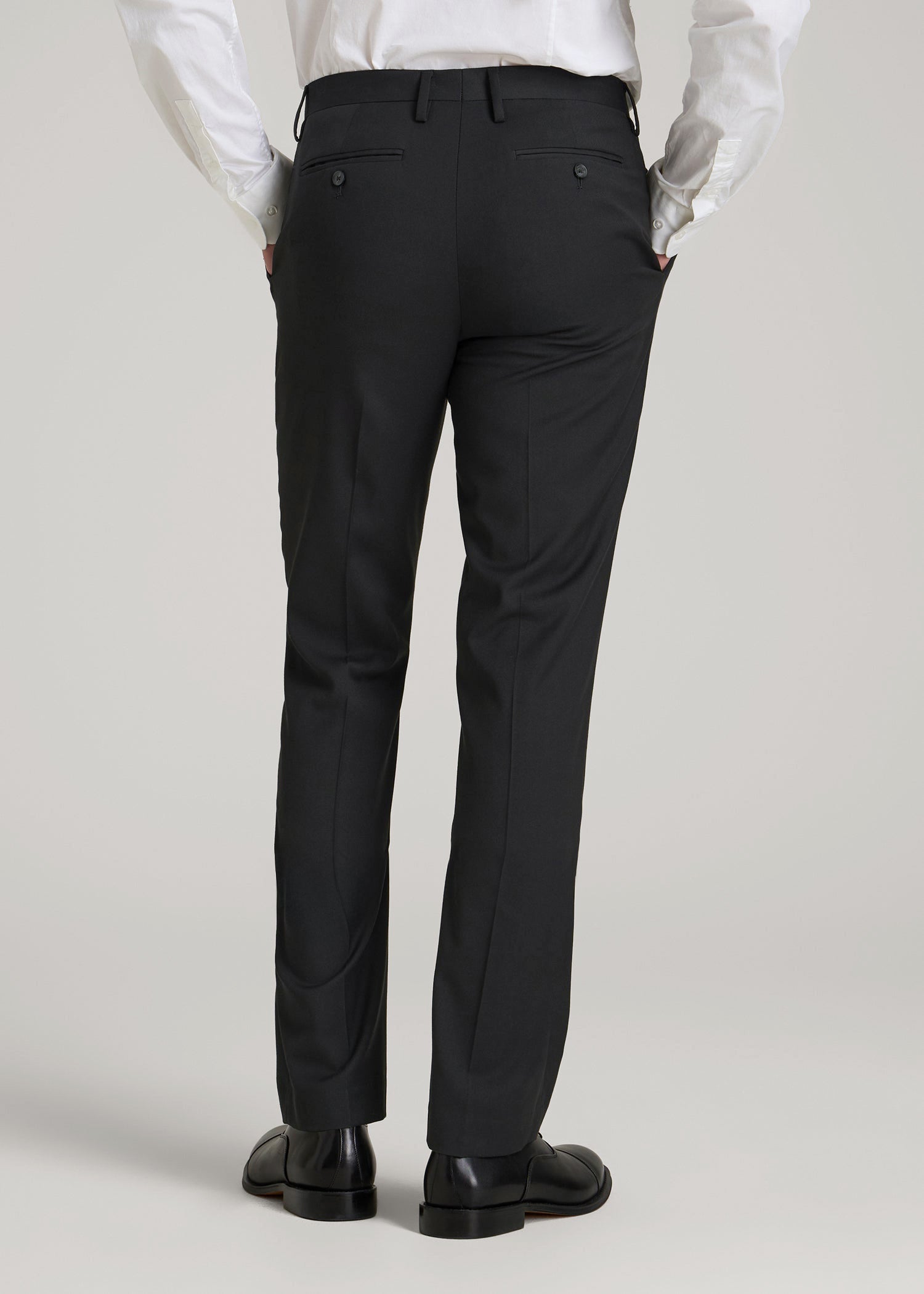 Suit Trousers for Tall Men in Black 32 / 40 / Black Suit Trousers for Tall Men in Black 32 / 40 / Black