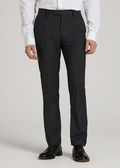 Suit Trousers for Tall Men in Black 42 / 40 / Black