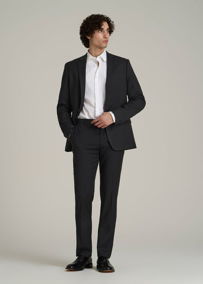Suit Trousers for Tall Men in Black