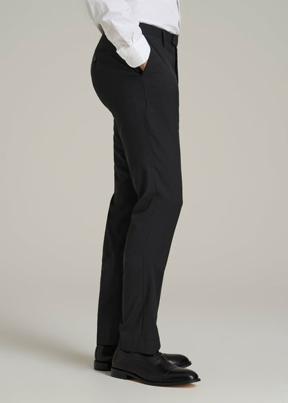 Suit Trousers for Tall Men in Black