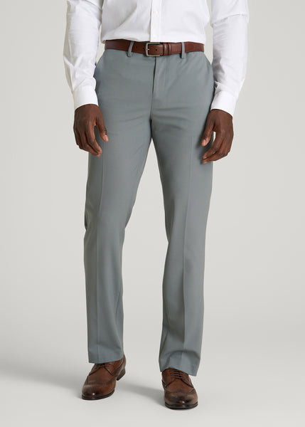 grey dress pants men outfit Tapered Fit Suit for Tall in Stark 34 / 40 / Stark Grey 26.02SID