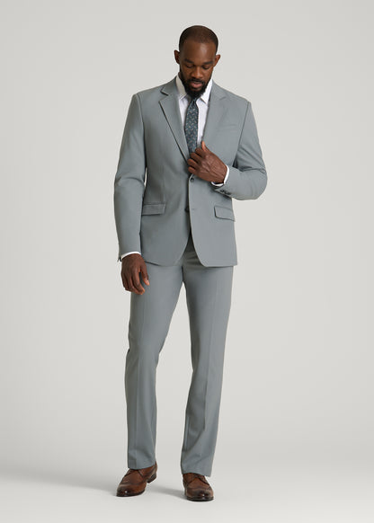 Suit Separates Pants for Tall Men in Stark Grey