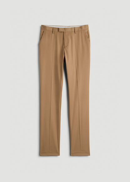 Suit Trousers for Tall Men in Tannin