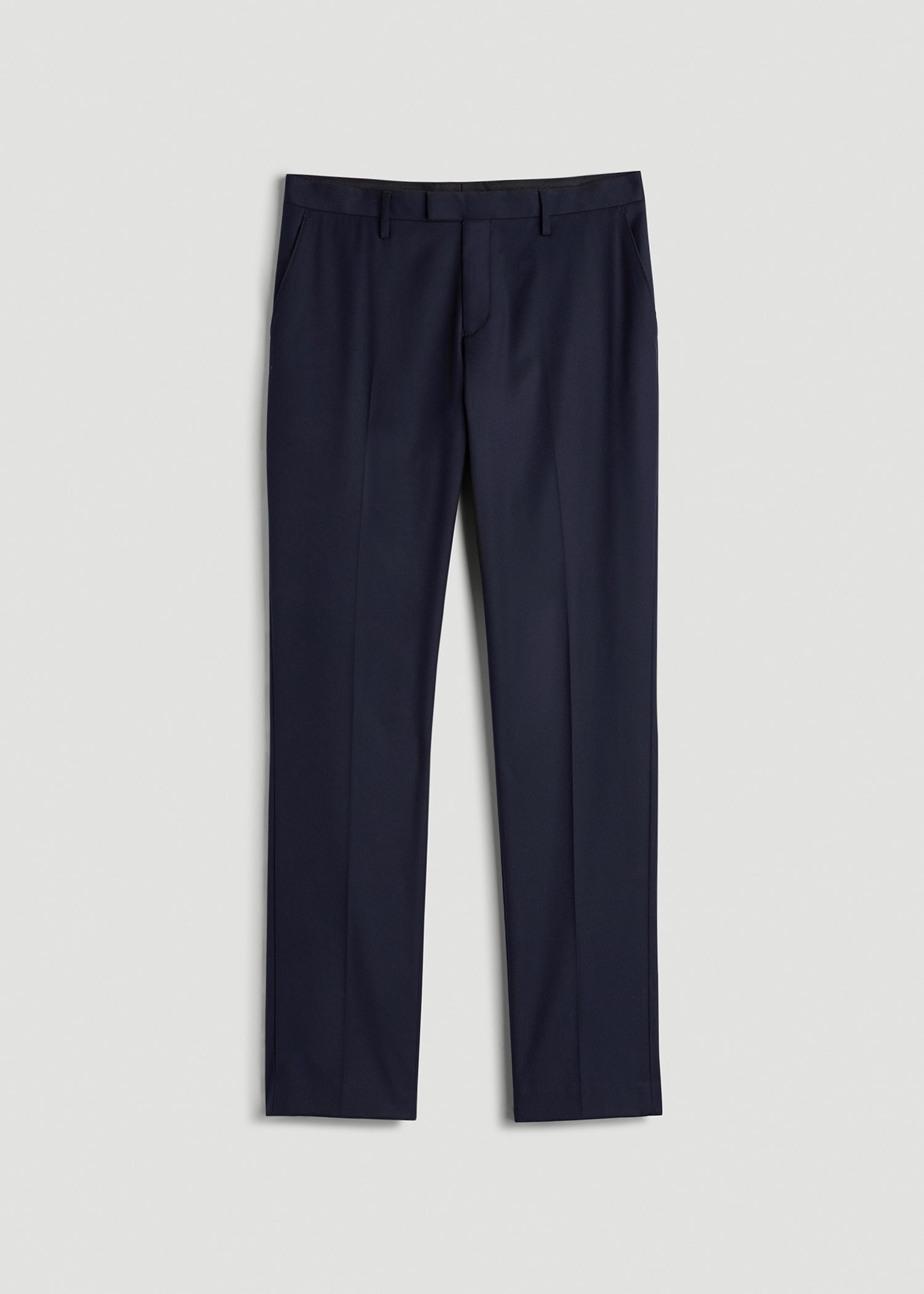 Suit Trousers for Tall Men in True Navy