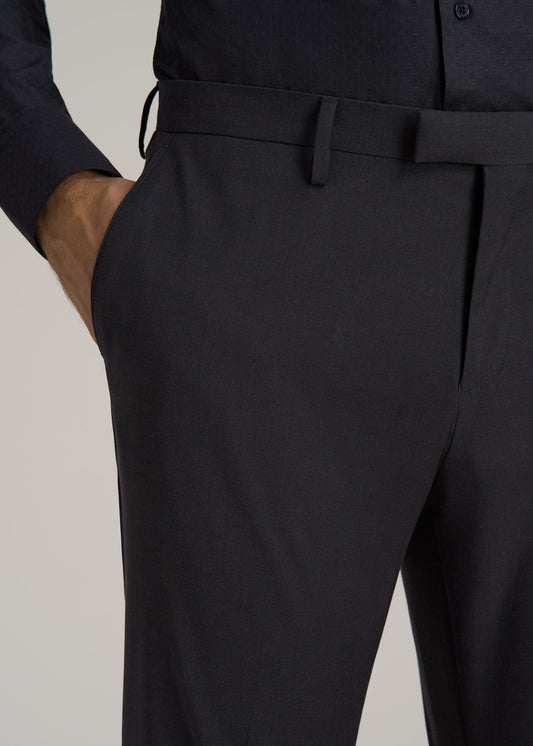 Suit Trousers for Tall Men in Mid Grey
