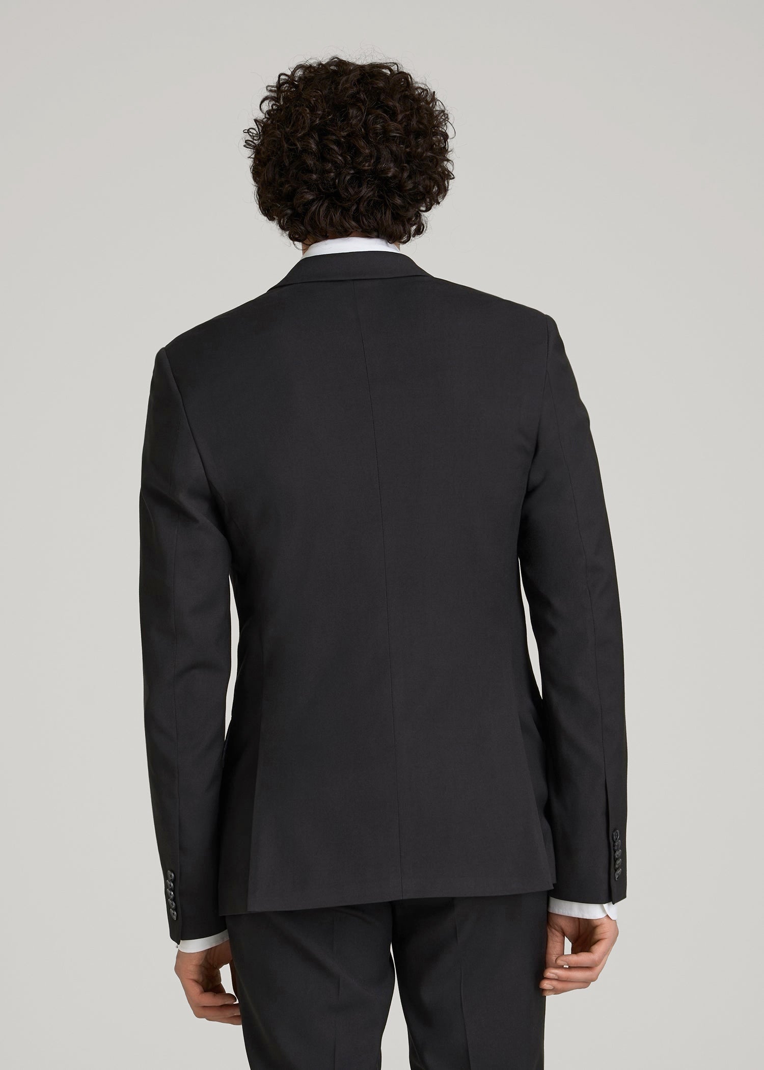 Suit Jacket for Tall Men in Black 46 / Extra Tall / Black Suit Jacket for Tall Men in Black 46 / Extra Tall / Black