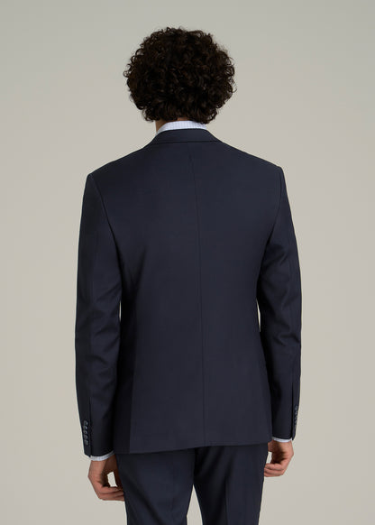 Suit Jacket for Tall Men in True Navy