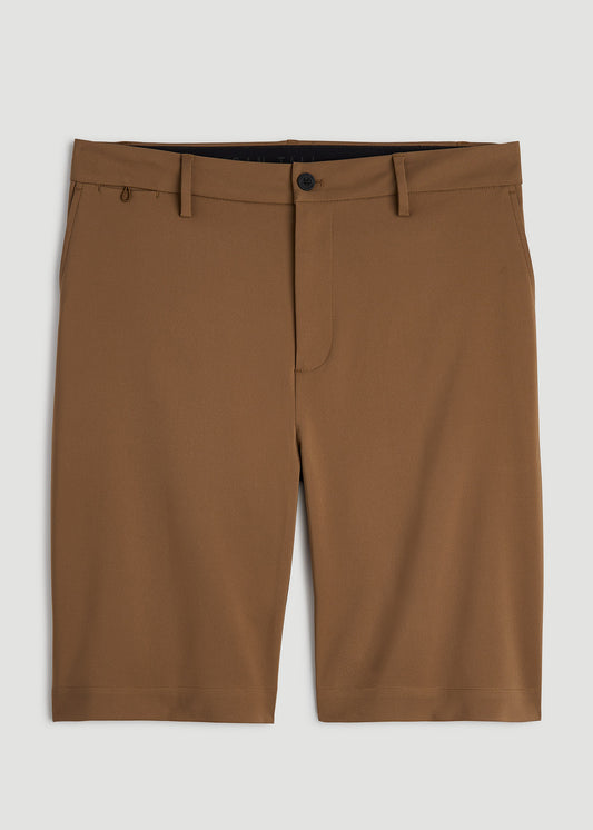 Tech Chino Shorts for Tall Men in Nutshell
