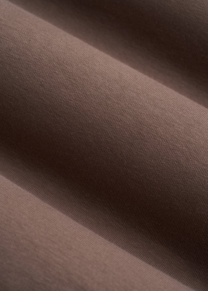 Tech Motion Fleece Shorts for Tall Men in Coffee Quartz