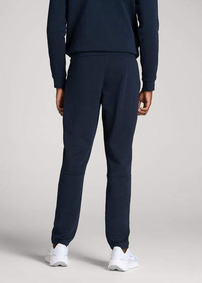 Tech Motion Fleece Tapered Pant for Tall Men in Royal Navy