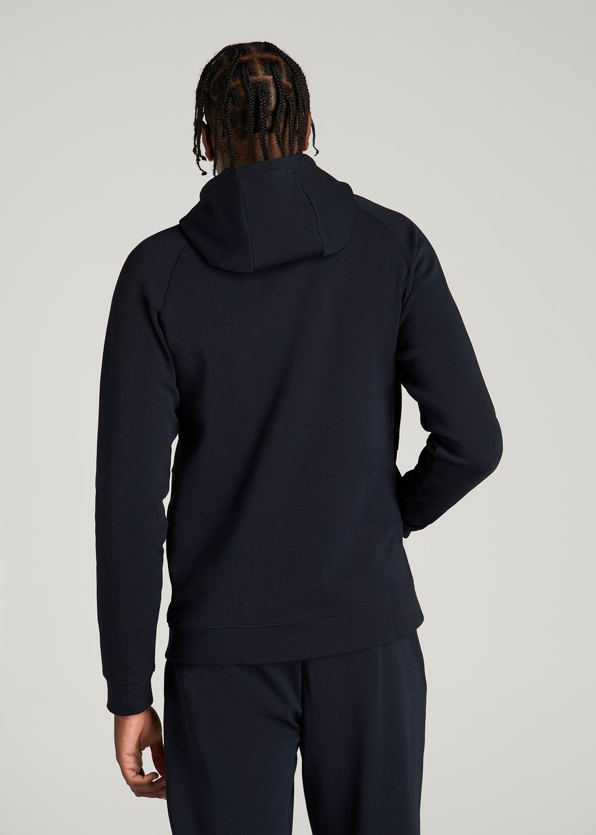 Tech Motion Hoodie for Tall Men in Royal Navy