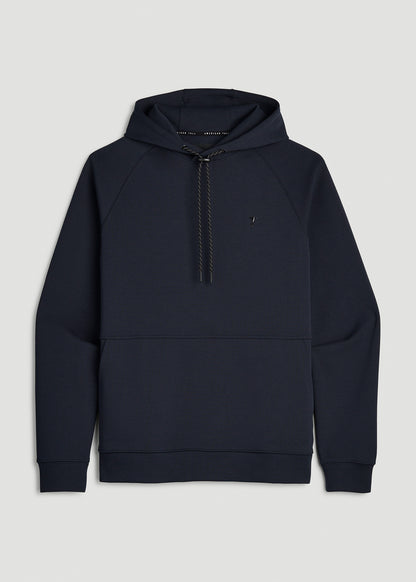 Tech Motion Hoodie for Tall Men in Royal Navy
