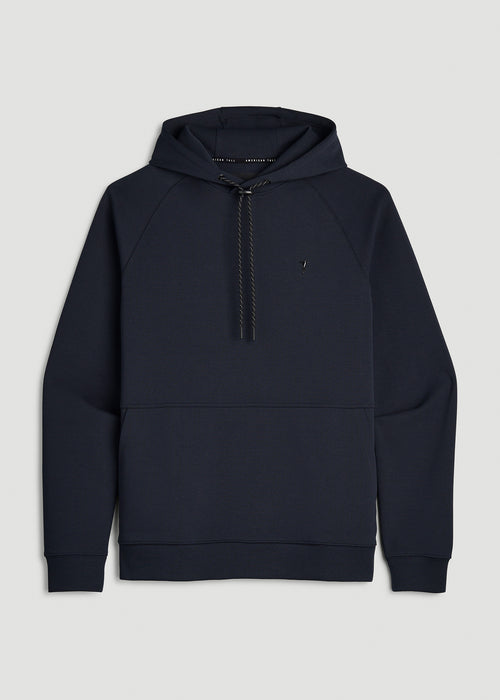 Tech Motion Hoodie for Tall Men in Royal Navy