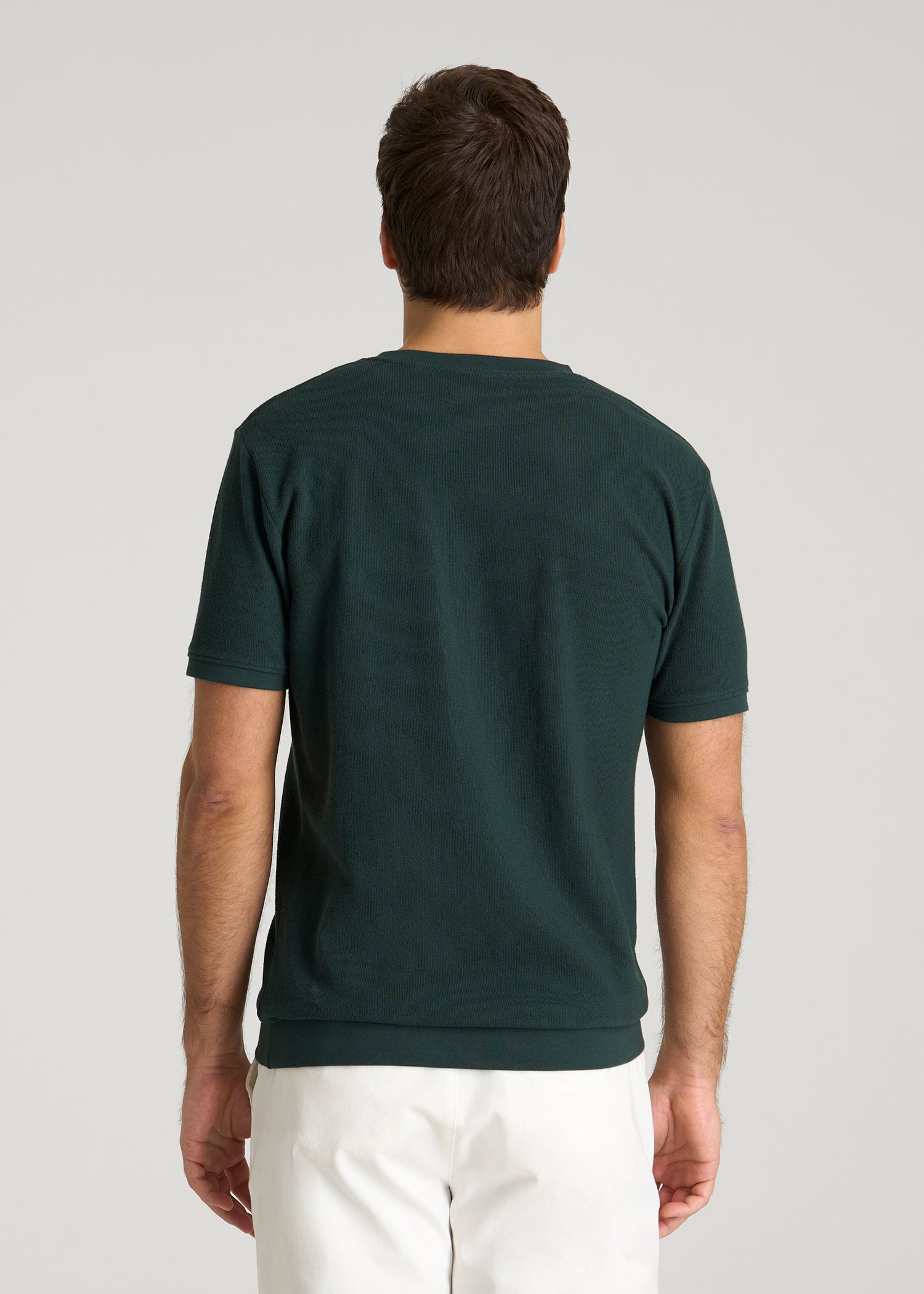 Terry Cotton Pocket Tee for Tall Men | American Tall Terry Cotton Pocket Tee for Tall Men | American Tall