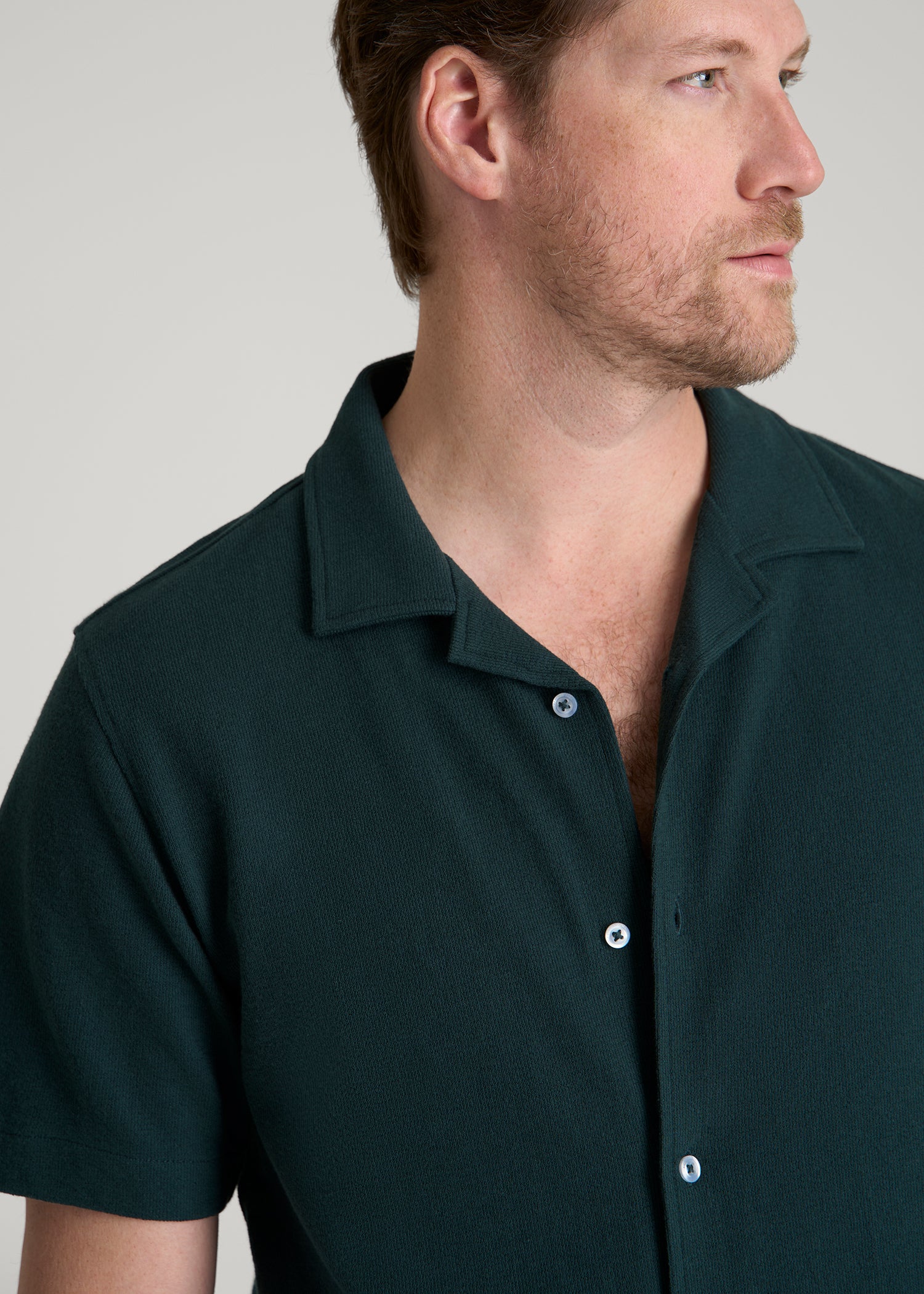 Men's Tall Polo Shirt | Terry Cotton Polo | American Tall Men's Tall Polo Shirt | Terry Cotton Polo | American Tall