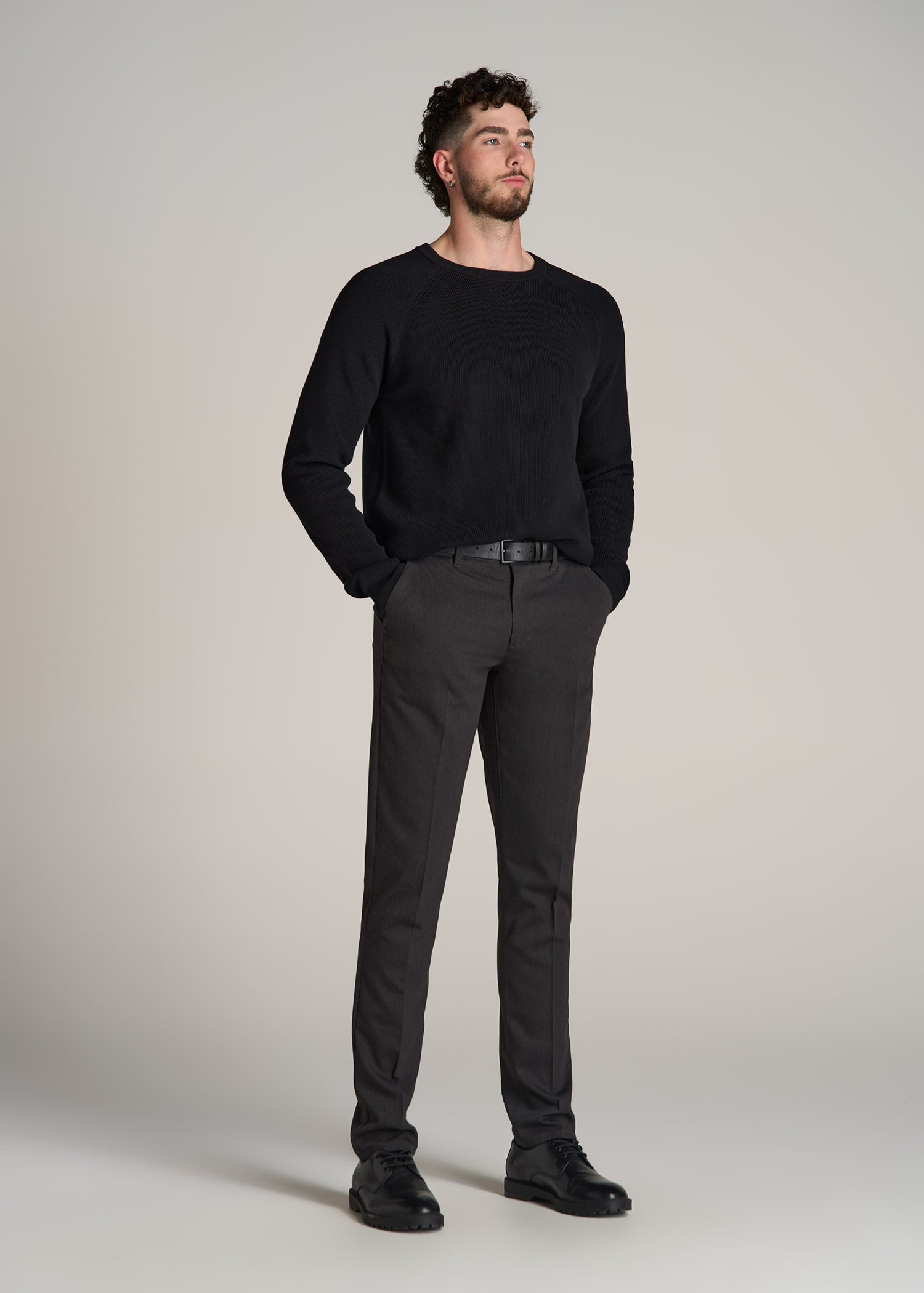 Knitted See Through Pants Black, Combos Knitwear