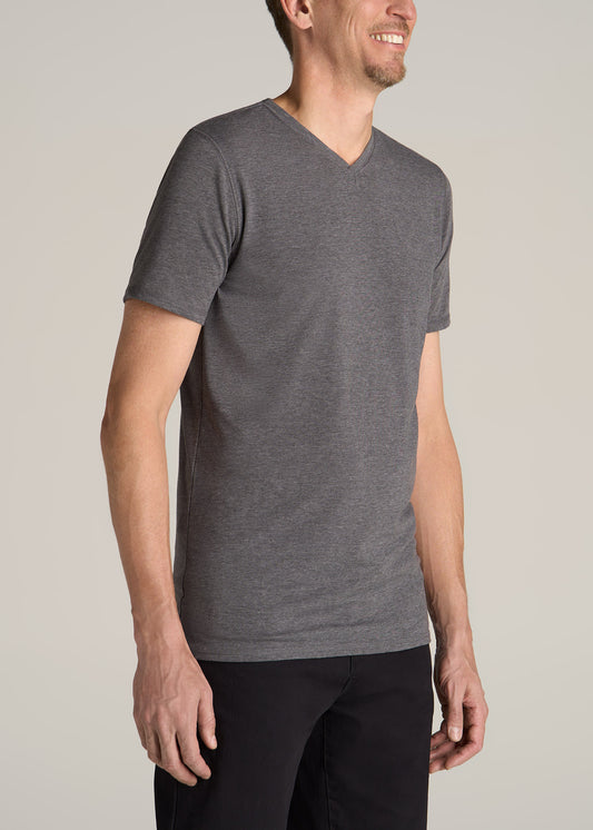American-Tall-Men-The-Essential-REGULAR-FIT-V-Neck-Men-Tee-Charcoal-Mix-side