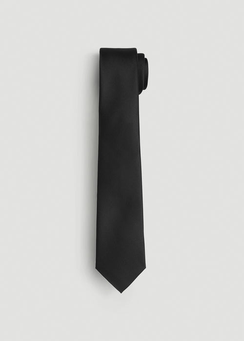 Tie for Tall Men in Black