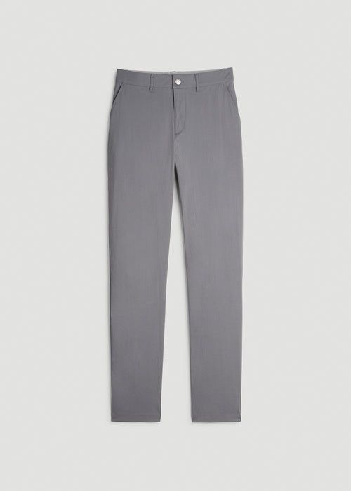 TAPERED FIT Traveler Chino Pants for Tall Men in Charcoal