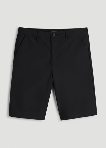 Traveler Chino Short 2.0 for Tall Men in Black
