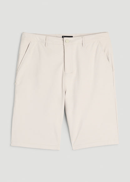 Traveler Chino Short 2.0 for Tall Men in Drywall Tan