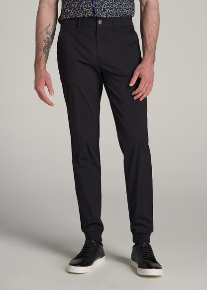 Traveler Joggers for Tall Men in Black