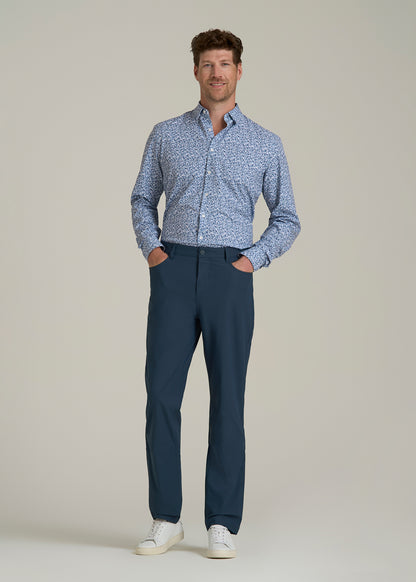 Traveler Pant 2.0 for Tall Men in Navy Blue