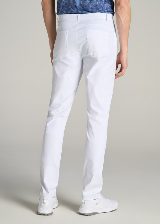 TAPERED-FIT Traveler Pants for Tall Men in White