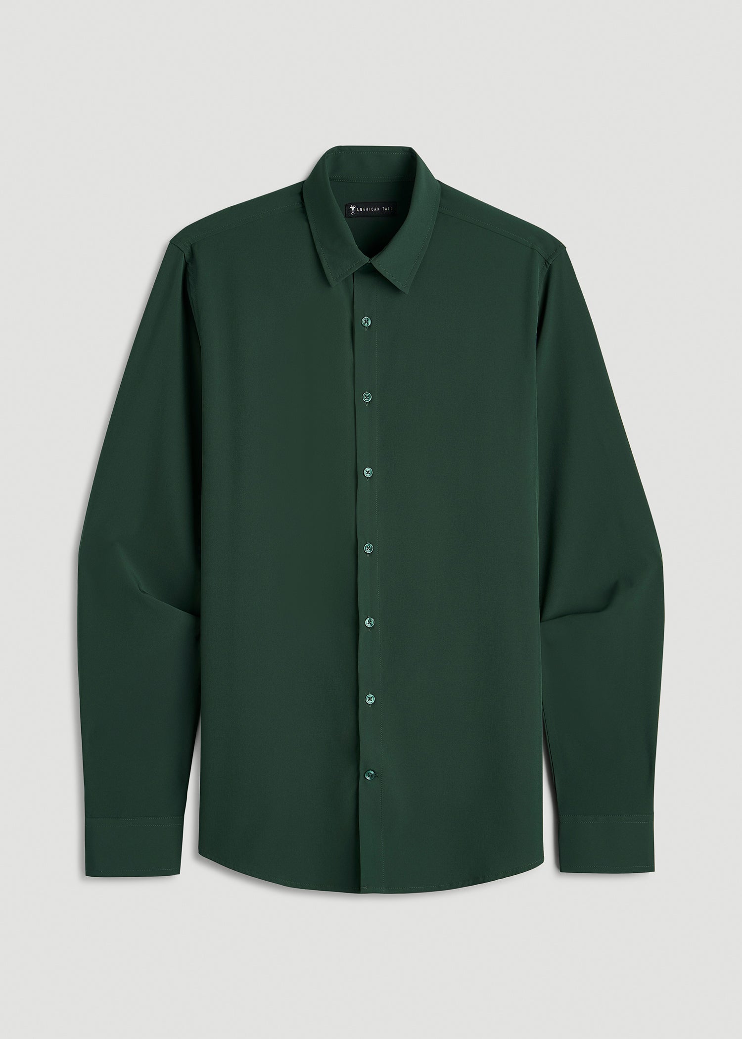 Traveler Stretch Dress Shirt for Tall Men in Boreal Forest