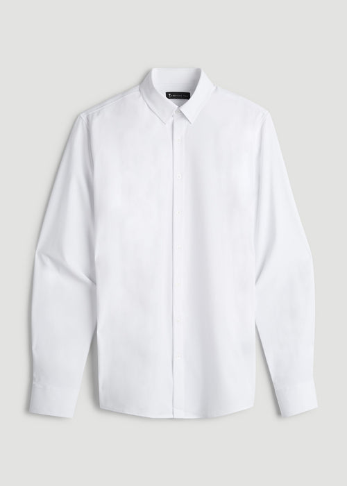 Traveler Stretch Dress Shirt in White M / Semi Tall / White