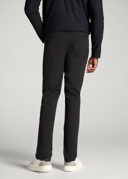 Traveler Twill Pants for Tall Men in Black