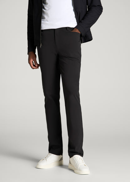 Traveler Twill Pants for Tall Men in Black