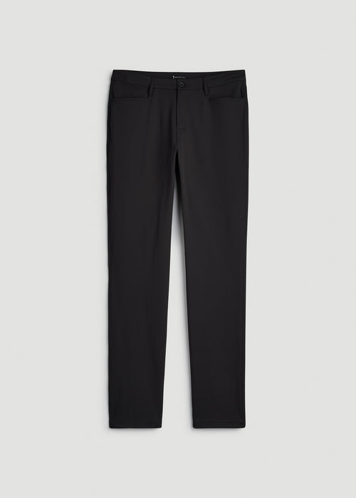 Traveler Twill Pants for Tall Men in Black