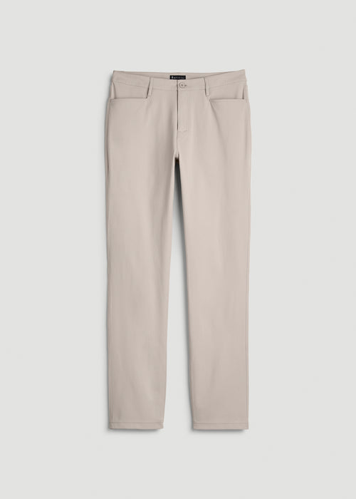 Traveler Twill Pants for Tall Men in Simply Taupe