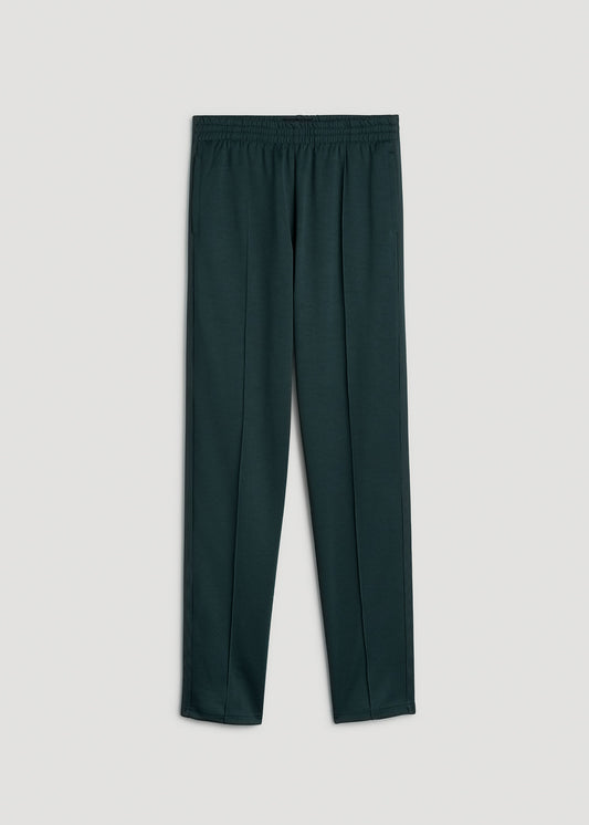 Tricot Extra-Long Track Pants for Tall Men in Emerald